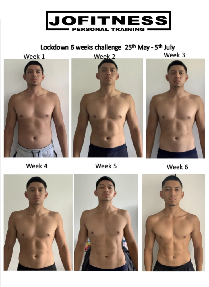 6-week transformation results
